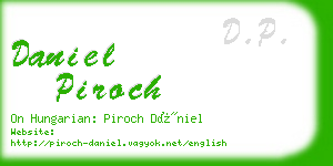 daniel piroch business card